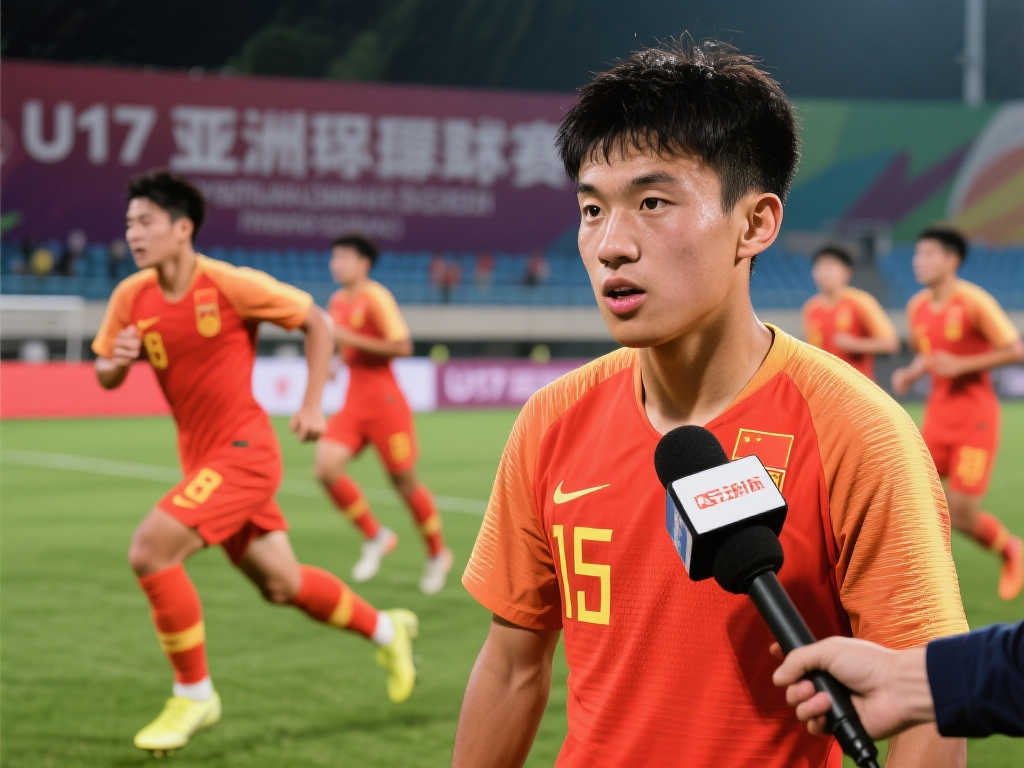 刘佳乐:力争在U17亚洲杯最后一战中赢得胜利 刘佳乐:力争在U17亚洲杯最后一战中赢得胜利